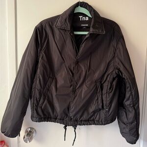 Aritzia TNA Black Lightweight Jacket